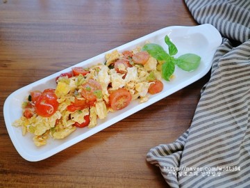 방울토마토 계란볶음 달걀볶음 토마토요리 토달볶 칼로리 다이어트토달볶음레시피