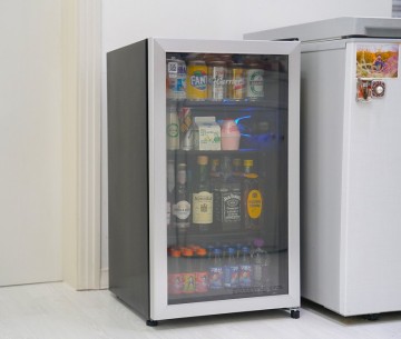 캐리어 미니쇼케이스 냉장고 CVDR90SPM1을 만나다