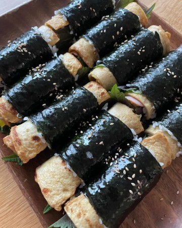 김밥맛있게싸는법 꼬다리김밥 꽁지김밥 김밥도시락 만들기