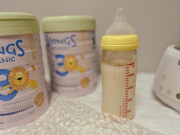 신생아분유추천 쏭스오가닉 아기분유온도 신생아분유타는법