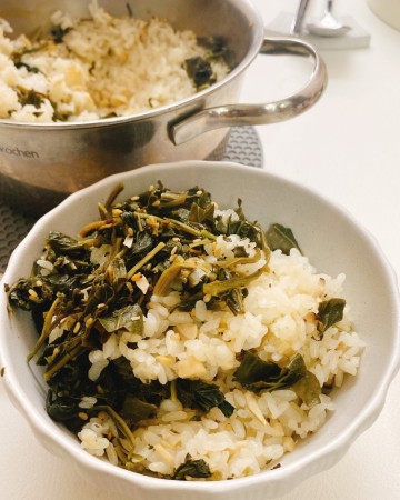 취나물밥 스텐 냄비밥 하는법 남은 명절 음식 나물 활용 요리 버터밥 버섯밥 영양밥 나물밥
