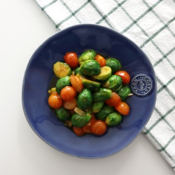 방울양배추 요리 방울양배추 방울 토마토 볶음 만드는법 건강한 다이어트 레시피