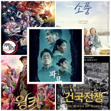 최신 개봉 영화 순위 평점 파묘 등 한국 요즘 영화 순위