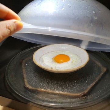 전자레인지 계란후라이 반숙 만드는법 1개 칼로리