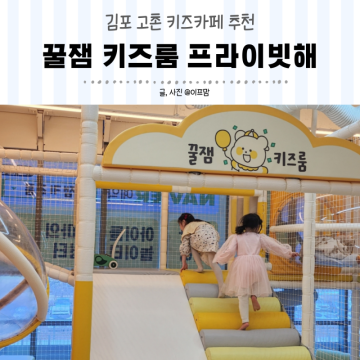 김포 고촌 키즈카페 대관 꿀잼키즈룸 김포고촌점 실내정글짐