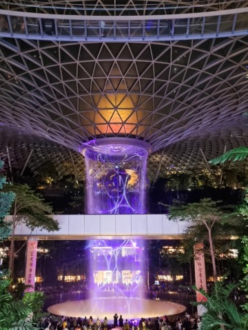 싱가포르 달러 환전방법 및 창이공항 쥬얼창이 분수쇼 위치와 시간 정보