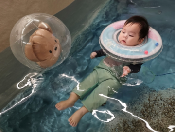 모모래빗 방수기저귀 아기 수영장 물놀이기저귀