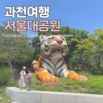 과천 서울대공원 동물원 코끼리열차 리프트 패키지 가격 시간 주차장