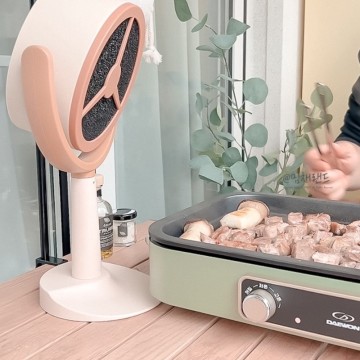 초보캠핑 용품 레인지후드 휴대용 미니 환풍기