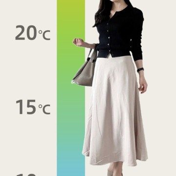 4월 날씨 기온별 코디 - 12도, 14도, 17도, 19도, 20도 옷차림│여자 봄옷