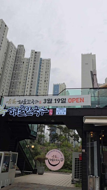 경기도 오산 맛집 유복해물칼국수 동탄직영점 점심