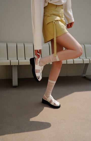 2023 여자 여름 유행 신발 레이첼콕스 플랫폼 피셔맨 샌들 키높이 디자인 예뻐♥