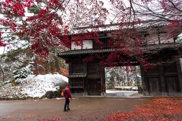 일본 아오모리 여행 가을과 겨울이 공존했던 히로사키성